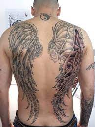 Angel wings tattoo designs are probably some of one of the most usual tattoos you see. 20 Cool Angel Wing Tattoos For Men In 2021 The Trend Spotter