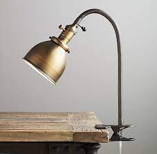 Desk lamps are very useful items. Industrial Era Clip Lamp Desk Lamps Id Lights Clip Lamp Lamp Desk Lamp