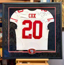 how to frame an nfl jersey