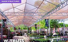 Shade Greenhouses Open Roof