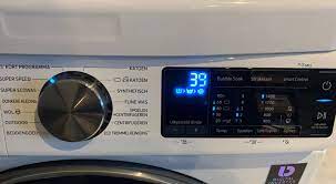 samsung washing machine freezes in the