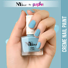 ny bae creme nail paint turkish blue