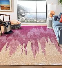 viscose 4 ft x 6 ft hand tufted carpet