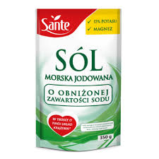 lodized low sodium sea salt with