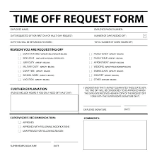 Paid Time Off Request Form Umbrello Co