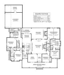Farmhouse Plan With 4 Bedrooms A 2