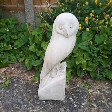 Stone Garden Owl Garden Ornament