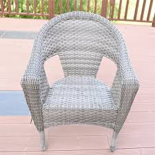 jeco clark resin wicker patio chair in