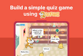 a quiz game using scratch
