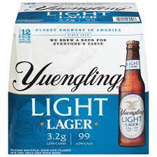 yuengling beer light lager 12 pack