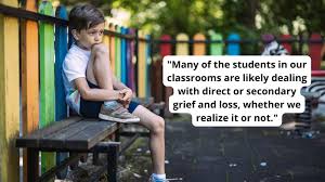 grieving student