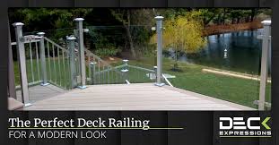 Custom deck railings not only add an element of style to your deck, but also a crucial safety feature. The Perfect Deck Railing For A Modern Look Deck Expressions