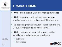 Check spelling or type a new query. Iumi International Union Of Marine Insurance Iumi 2015