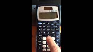calculator fractions ti 30xiis you