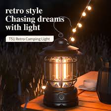Uk Retro Tent Camping Light Led Lantern