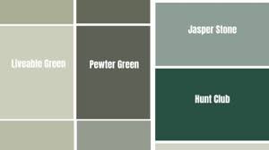 Sherwin Williams Green Paint Trend