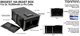 16a biggest beast box fits 1x vesc hd 60t