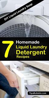 liquid laundry detergent recipes