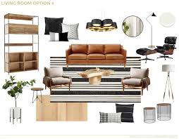 rustic modern living room emily henderson