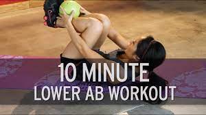 10 minute intense lower ab workout