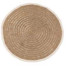 seagr cotton round carpet