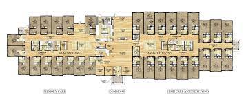 floor plans personal care senior living