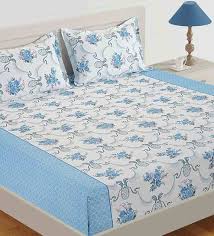Ananda 100 Cotton 200tc King Size Bedsheet With 2 Pillow Covers By Swayam