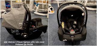 Joie Litetrax 4 Travel System With Rain
