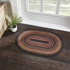 country style braided jute rugs