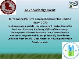 Terrebonne Parish Comprehensive Plan Update Vision 2030