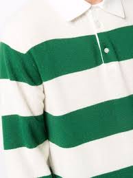 mackintosh striped rugby shirt farfetch