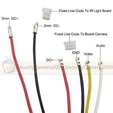 Security Camera Wiring Color Code Free Download In 2019