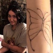 Butterfly tattoos have a lot of meanings depending on what perspective you will view it. 64 Celebrity Butterfly Tattoos Steal Her Style
