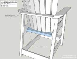 Adirondack Counter Height Chair Kreg Tool