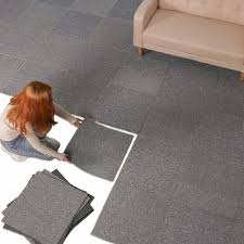 pp grey carpet tiles packaging type