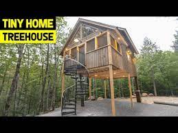 350sqft Tiny Home Treehouse On Stilts W