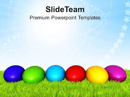 Easter Holiday Different Color Of Powerpoint Templates Ppt