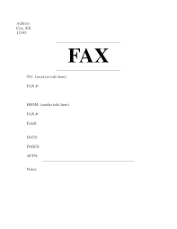 Fax Cover Letter Word Innazo Us Innazo Us