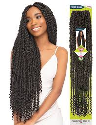 The best braided and twisted styles offer a wide range of versatility. Janet Collection Nala Tress Crochet Braid Passion Twist Braid 24 Elevate Styles