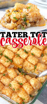 It's great for any dinner or holiday meal. Tater Tot Casserole Mama Loves Food