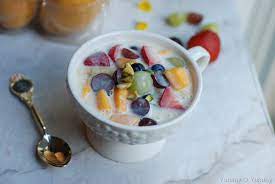 easy fruit salad with condensed milk
