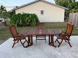Furniture · west palm beach, fl. Herlag Teak Patio Table Set For Sale In West Palm Beach Fl Offerup