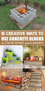 Concrete Blocks In Your Home And Garden