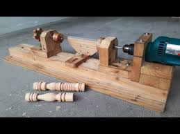 how to make wooden lathe you