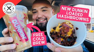 dunkin new loaded hashbrowns