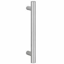 h shape glass door handle