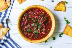 fresh garden salsa recipe bad to the bowl