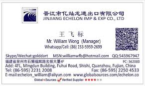 Maybe you would like to learn more about one of these? Visit Us Jinjiang Echelon Imp Exp Co Ltd