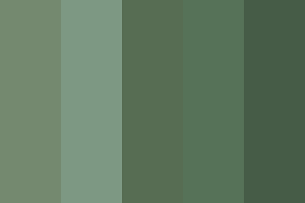 Eucalyptus Green Color Palette