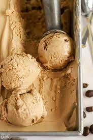 coffee ice cream only 4 ings